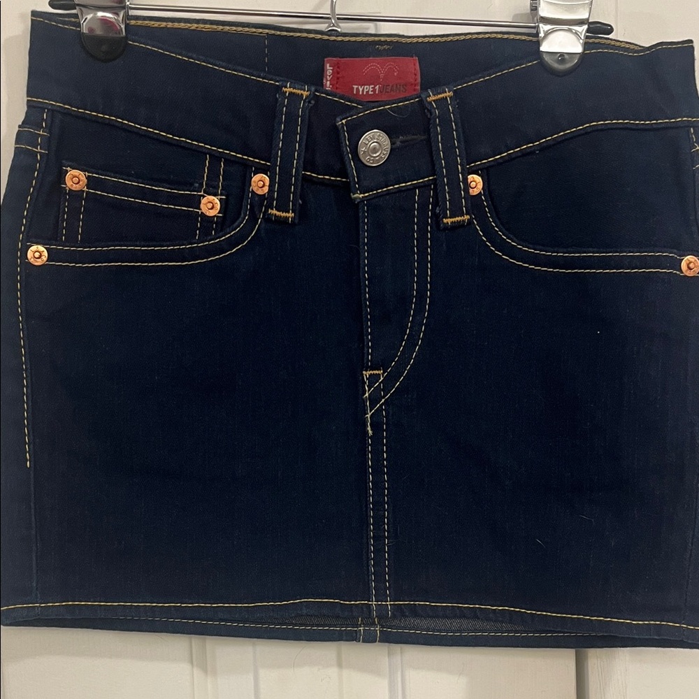 Levi’s Type 1 Denim Mini Skirt